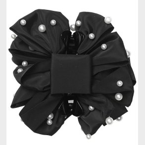 DAY ET Hrklemme - Pearl Bead Hair Claw - 8,5x5 cm - Black