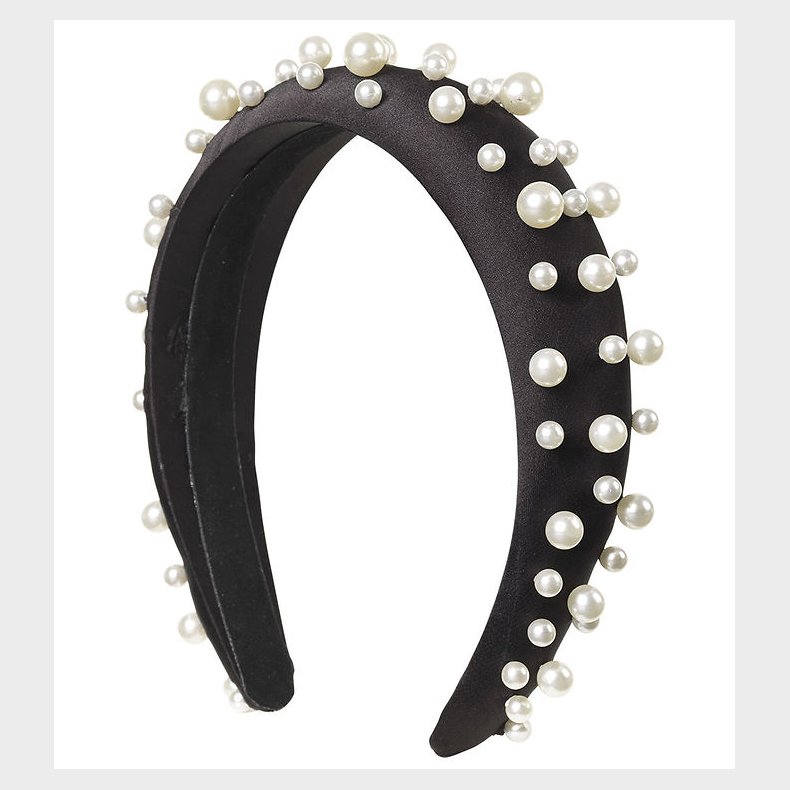 DAY ET Hrbjle - Pearl Bead Hari Band - Black