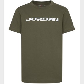 Jordan T-shirt - Medium Olive m. Print