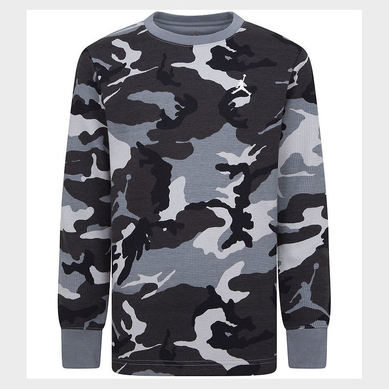 Jordan Bluse - Piqu - Smoke Grey/Camo