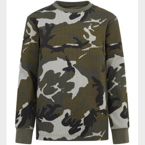Jordan Bluse - Piqu - Medium Olive/Camo