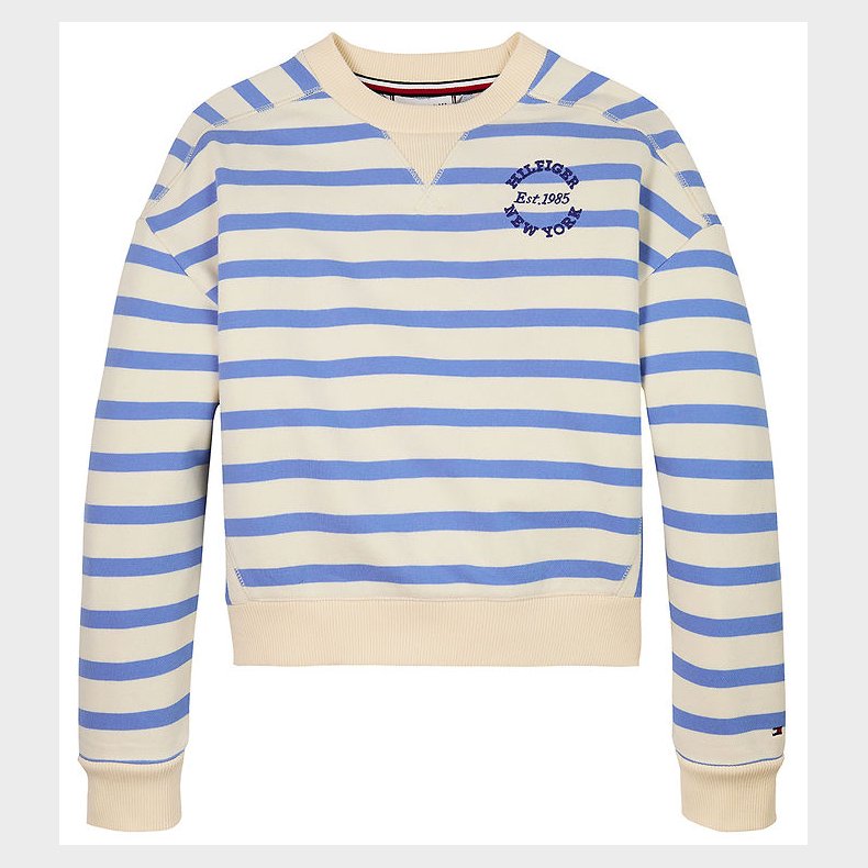 Tommy Hilfiger Bluse - New York - Calico Base Blue Spell Stripe