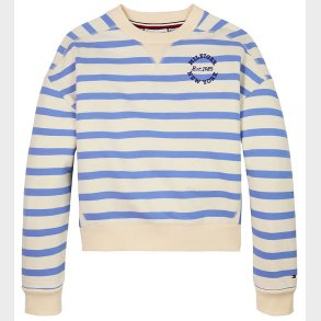 Tommy Hilfiger Bluse - New York - Calico Base Blue Spell Stripe