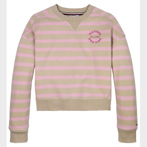Tommy Hilfiger Bluse - New York - Classic Beige Pink Sugar Strip