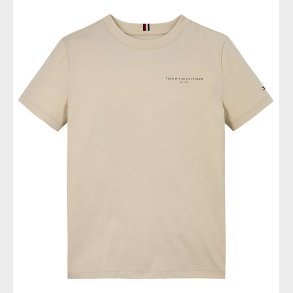 Tommy Hilfiger T-shirt - Mini Corp Logo - Classic Beige