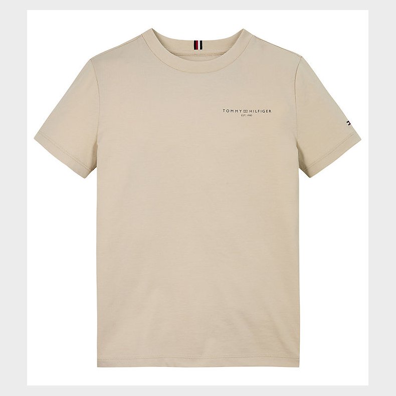 Tommy Hilfiger T-shirt - Mini Corp Logo - Classic Beige