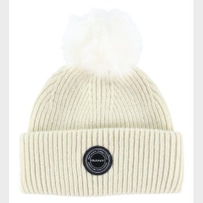 GANT Hue - Strik - Uld - Pom Pom - Cream