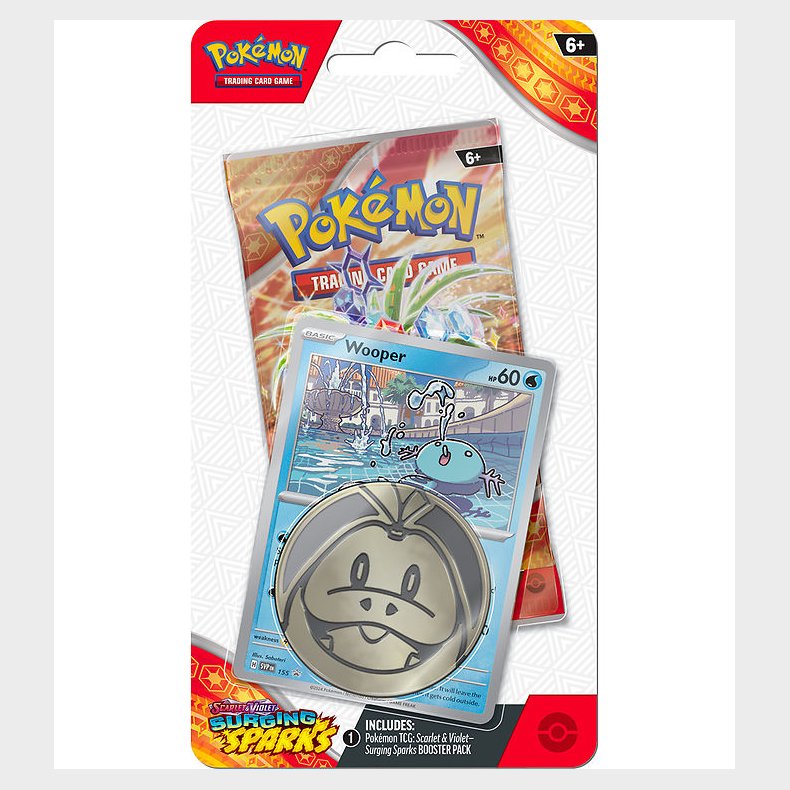 Pokmon Samlekort - Scarlet & Violet - Wooper