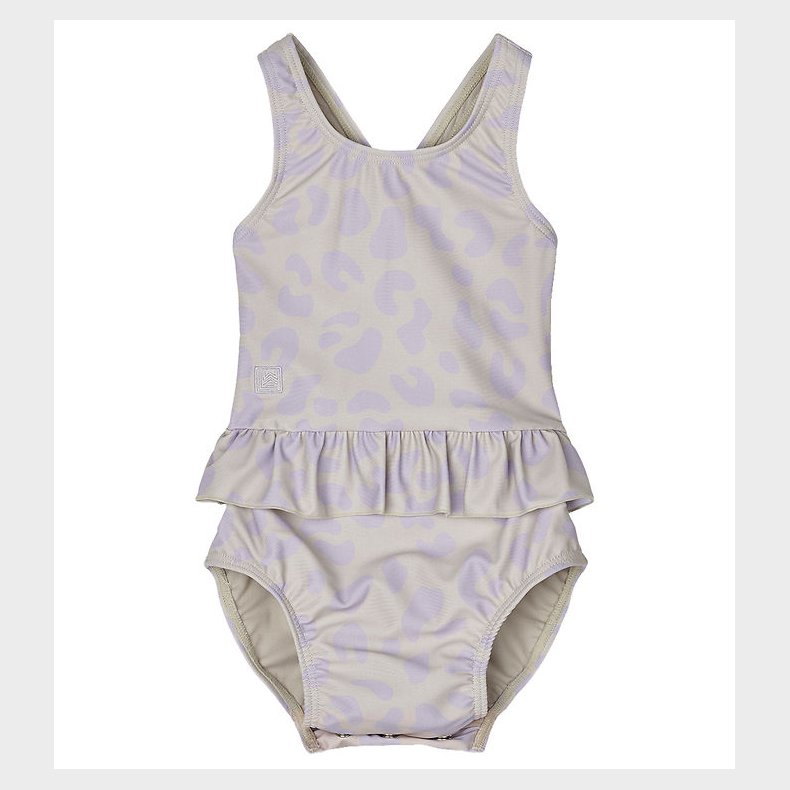 Liewood Badedragt - Amina Baby - UV40+ - Leo/Misty Lilac