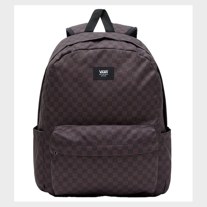 Vans Rygsk - Old Skool Check - Sort/Charcoal