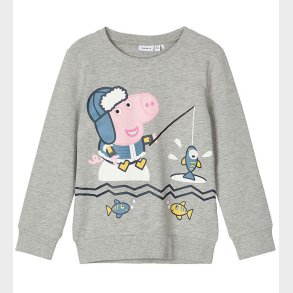 Name It Sweatshirt - NmmColbie - Grey Melange