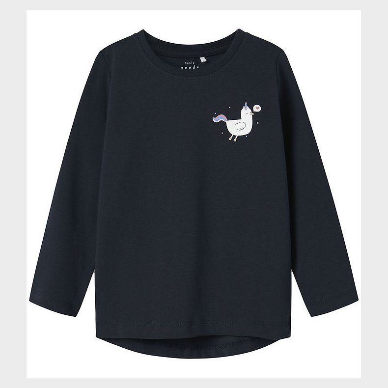 Name It Bluse - NmfVix - Dark Sapphire/Unigoose