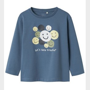 Name It Bluse - NmmShine - China Blue