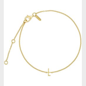 Design Letters Armbnd - L - 18K Guldbelagt
