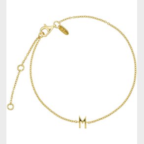 Design Letters Armbnd - M - 18K Guldbelagt