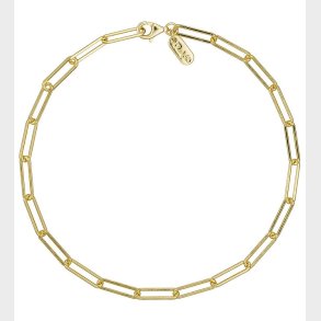 Design Letters Armbnd - Chunky Square - Large - 18K Guld