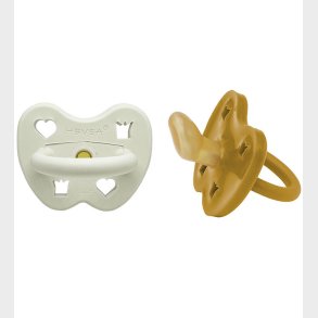 Hevea Sutter - 3-36 mdr - 2-pak - Naturgummi - Arctic Amber