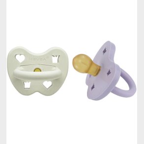 Hevea Sutter - 3-36 mdr - 2 pak - Naturgummi - Twilight Frost