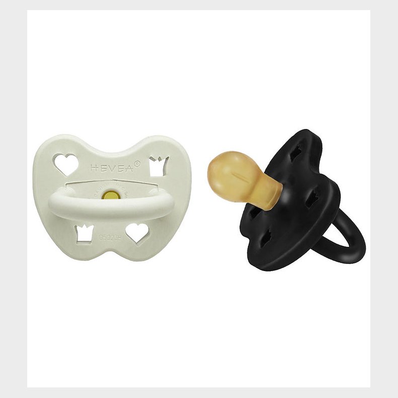 Hevea Sutter - 3-36 mdr - 2 pak - Naturgummi - Icy Fjord