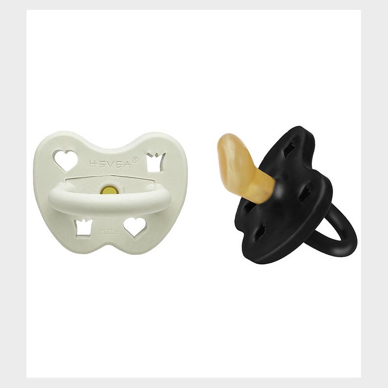 Hevea Sutter - 3-36 mdr - 2-pak - Naturgummi - Icy Fjord