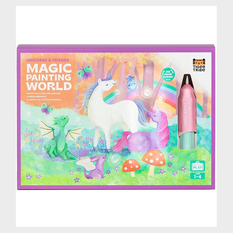 Tiger Tribe Farves�t - Magic Painting World - Unicorns & Friends