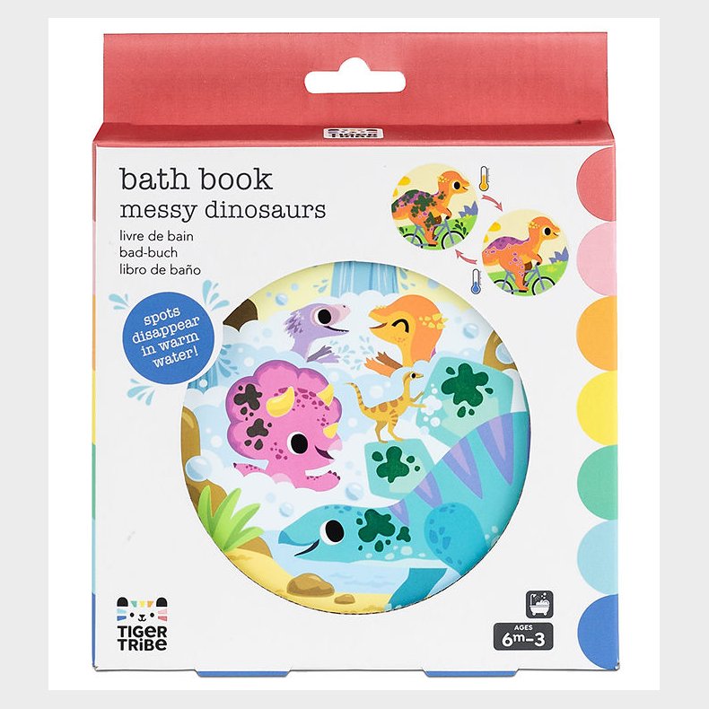 Tiger Tribe Badebog - Messy Dinosaurs