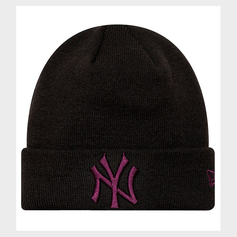 New Era Hue - Strik - New York Yankees - Sort/Lilla