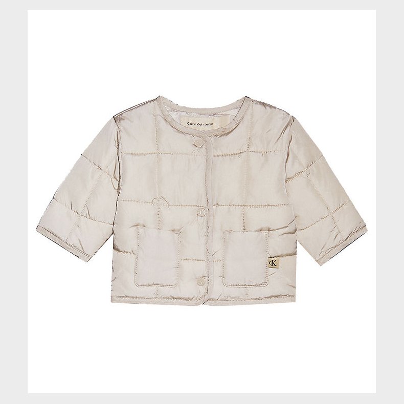 Calvin Klein Dynejakke - Chateau Gray