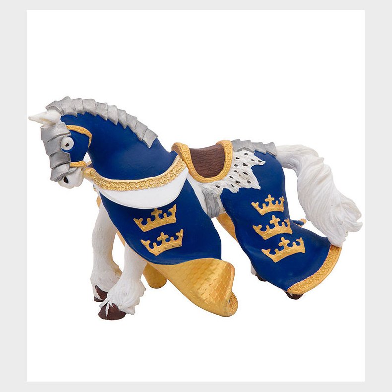Papo Bl� Kong Arthurs Hest - H:14 cm