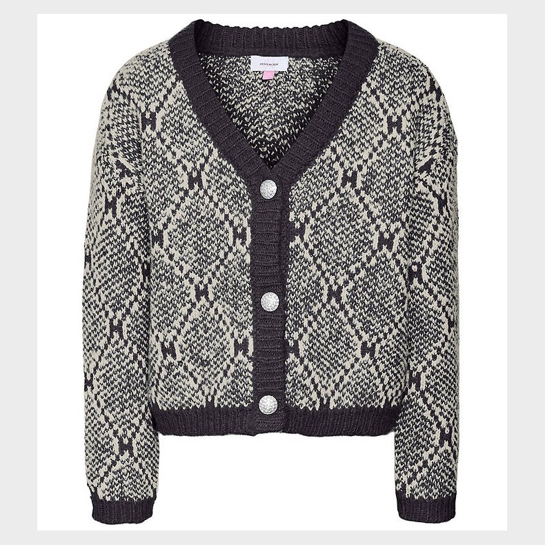 Vero Moda Girl Cardigan - Strik - VmRory - Obsidian/Birch