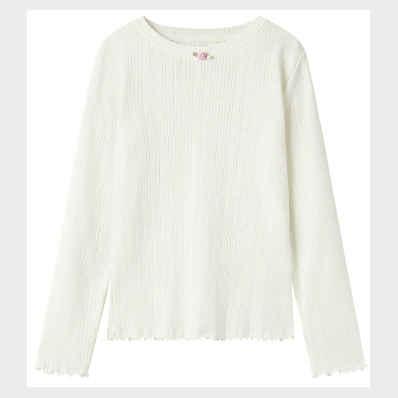 Name It Bluse - NkfSilke - Cloud Dancer