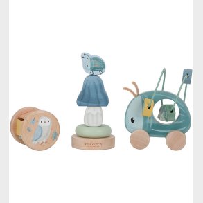 Little Dutch Gave�ske - Tr�leget�j - 3 Dele - Forest Friends