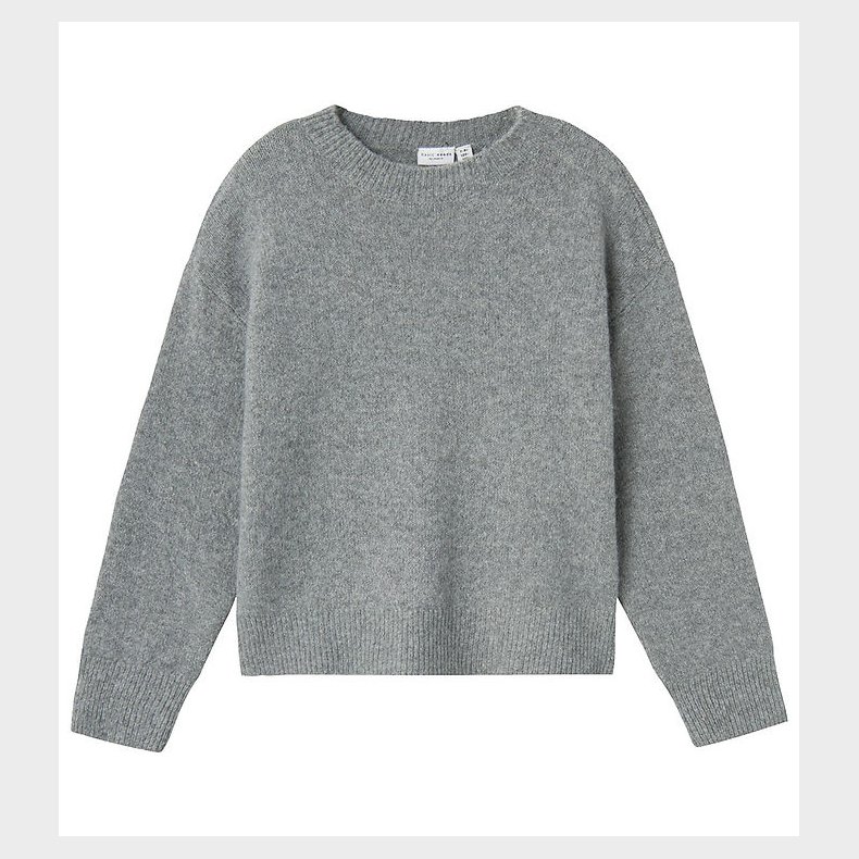 Name It Bluse - Strik - NkmVimmy - Grey Melange