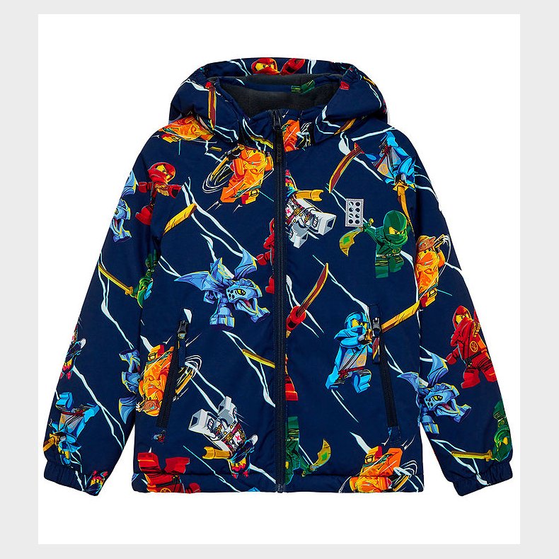 LEGO® Ninjago Dynejakke - LWJad 603 - Dark Navy