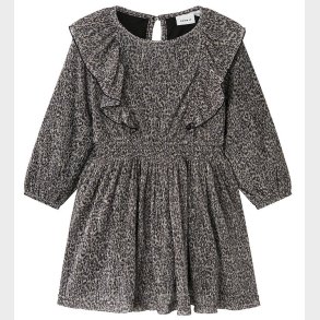 Name It Kjole - NmfRisari - Black/Leo