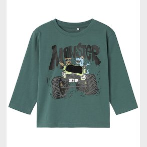 Name It Bluse - NmmStan - Dark Forest