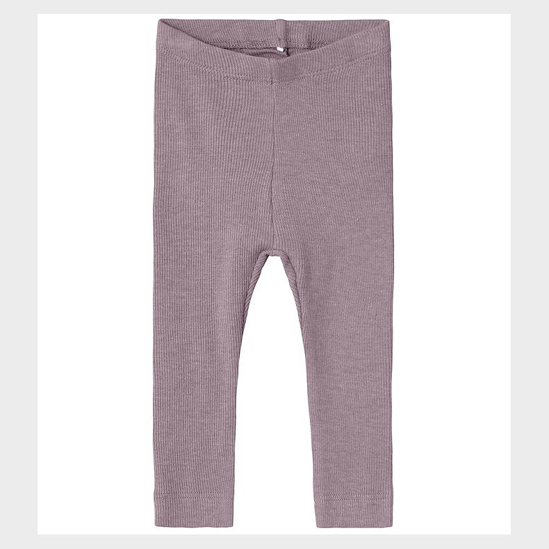Name It Leggings - Noos - NbnKab - Elderberry/Melange