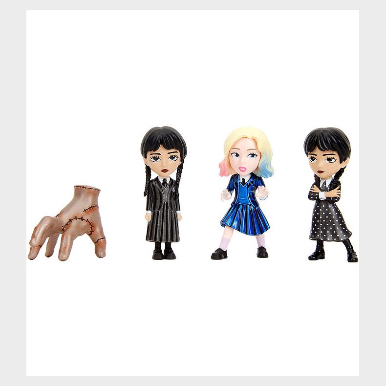 Jada Figurer - 4 stk - Wednesday - 6,5 cm