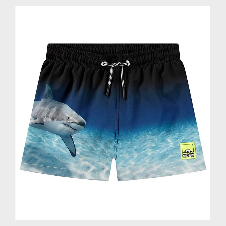 Molo Badeshorts - UV50+ - Niko - Faded Shark