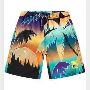 Molo Badeshorts - UV50+ - Nilson - Faded Palmtrees