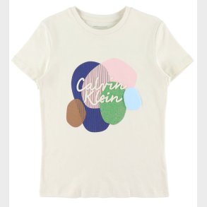 Calvin Klein T-shirt - Multi Colour Graphic - Turtledove