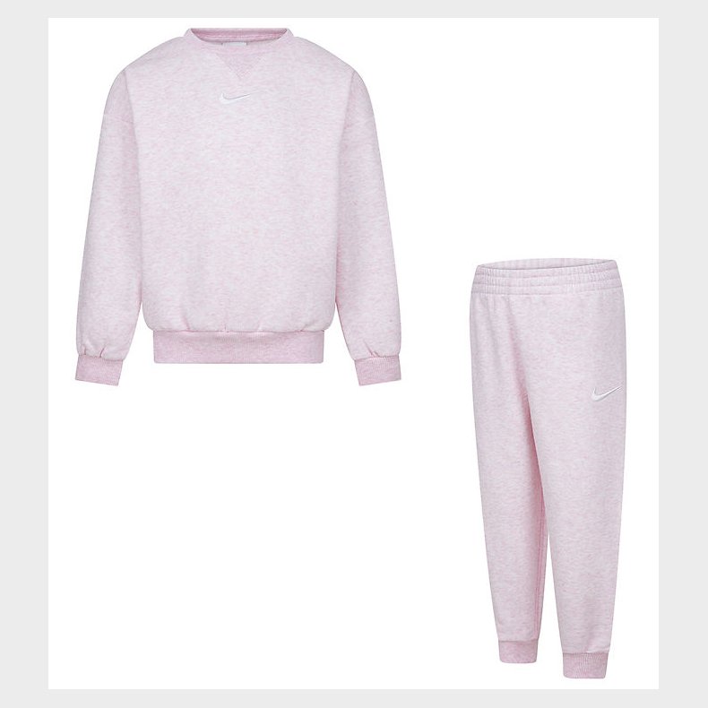 Nike Sweatst - Sweatshirt/Sweatpants - Pink Foam Heather