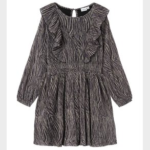 Name It Kjole - NkfFrisari - Black/Zebra