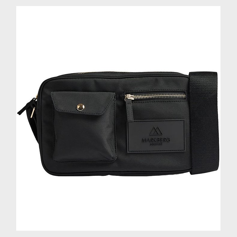 Markberg Skuldertaske - DarlaMBG Monochrome - Sort/Guld