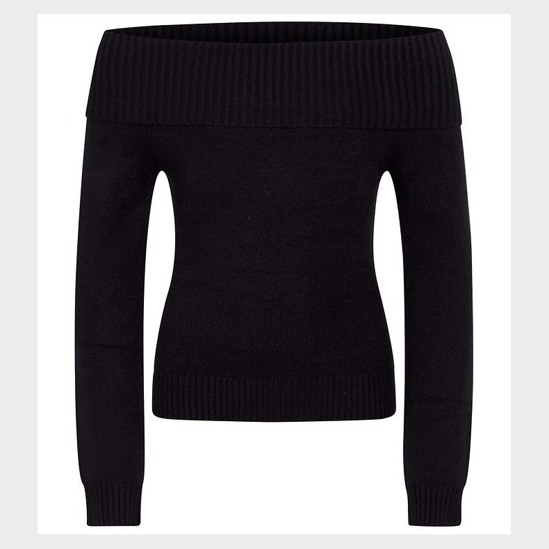 Grunt Bluse - Strik - GrOnes - Sort