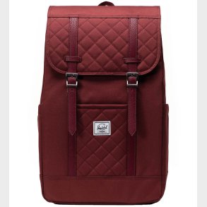 Herschel Rygsk - Retreat - Oxblood Red Quilted