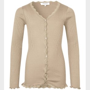 Rosemunde Cardigan - RKBeatha - Rib - Silver Lining m. Blonder