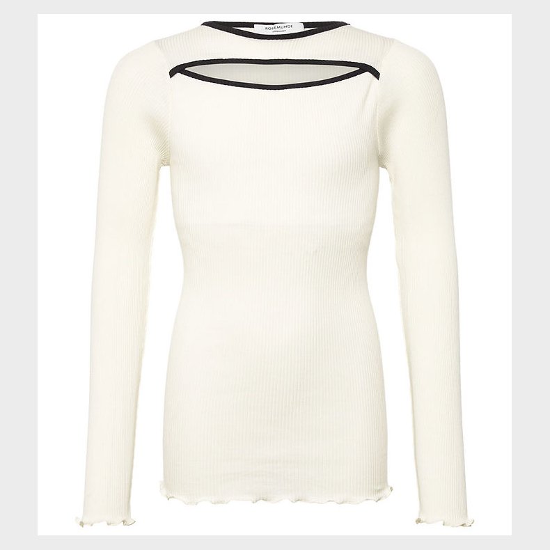 Rosemunde Bluse - Baybay - Rib - Ivory