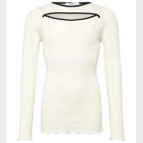 Rosemunde Bluse - Baybay - Rib - Ivory