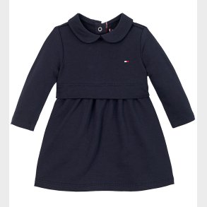 Tommy Hilfiger Kjole - Essential - Dark Night Navy